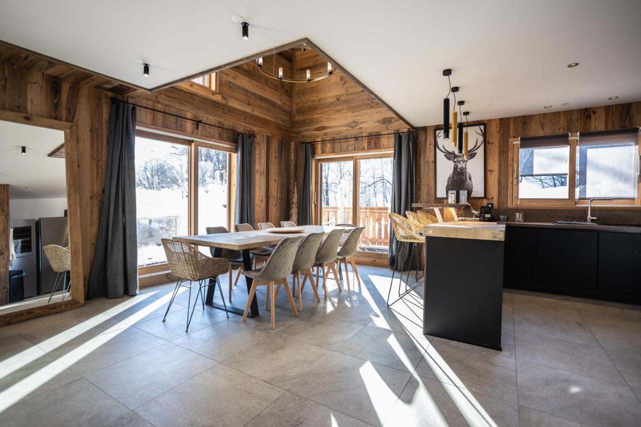 Chalets Choseaux Lézami Saint-Sorlin-dʼArves Extérieur photo