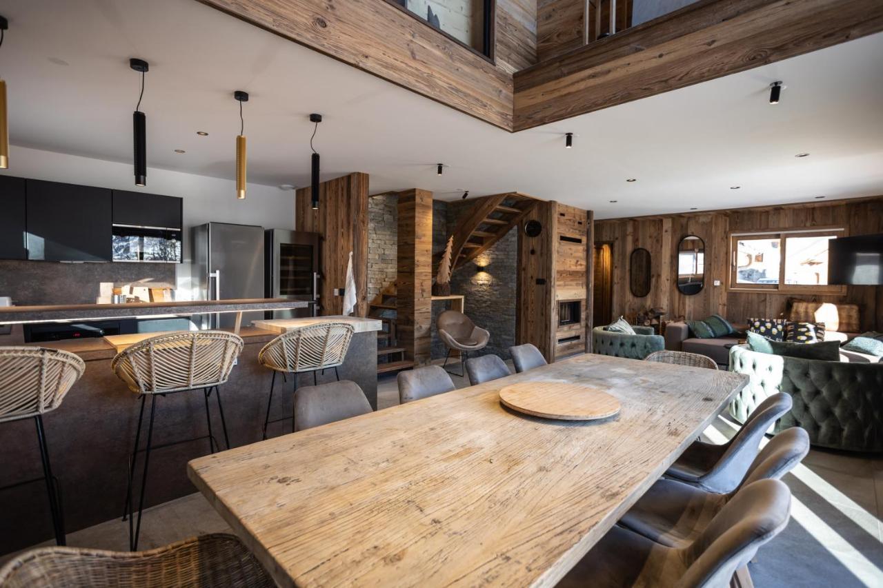 Chalets Choseaux Lézami Saint-Sorlin-dʼArves Extérieur photo